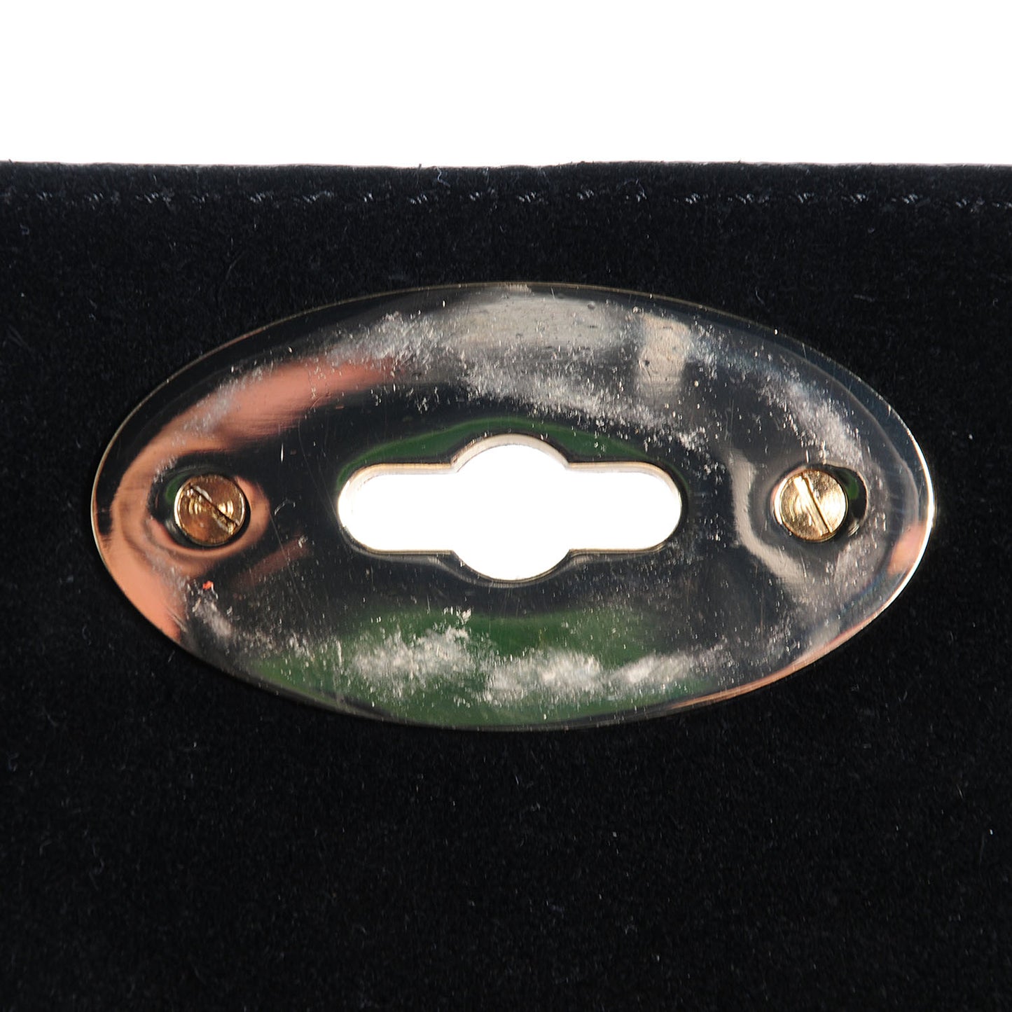 Mini Croc Print Small Bayswater Satchel Black