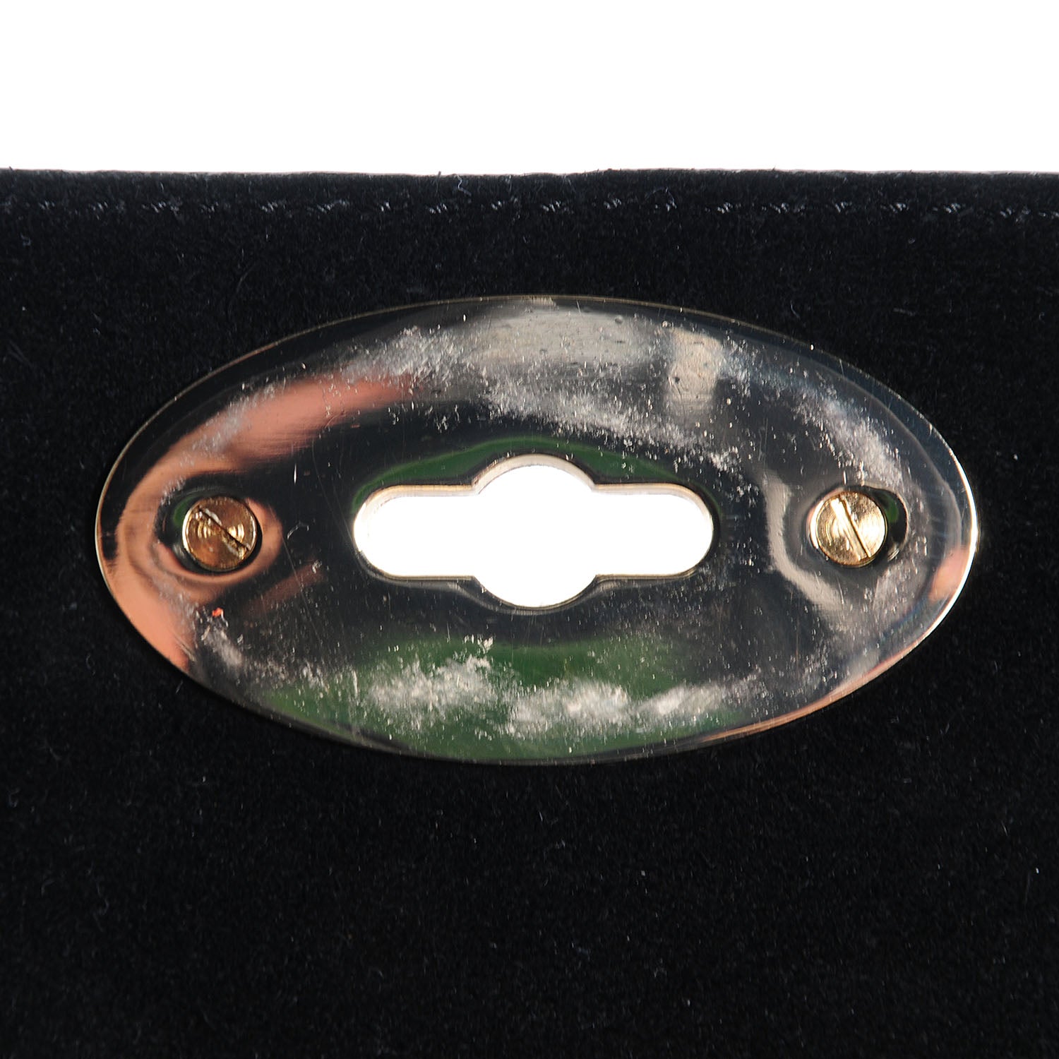 Mulberry Mini Croc Print Small Bayswater Satchel Black 6 of 13
