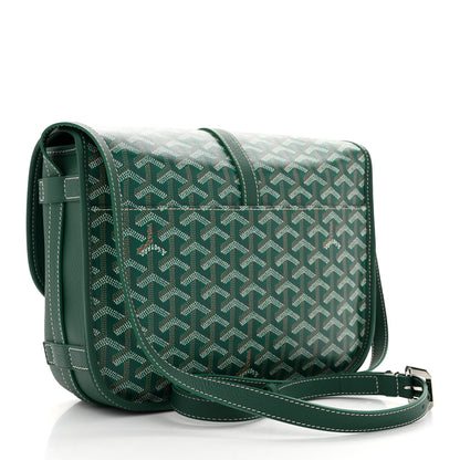 Goyard Goyardine Belvedere II MM Messenger Bag Green 3 of 9