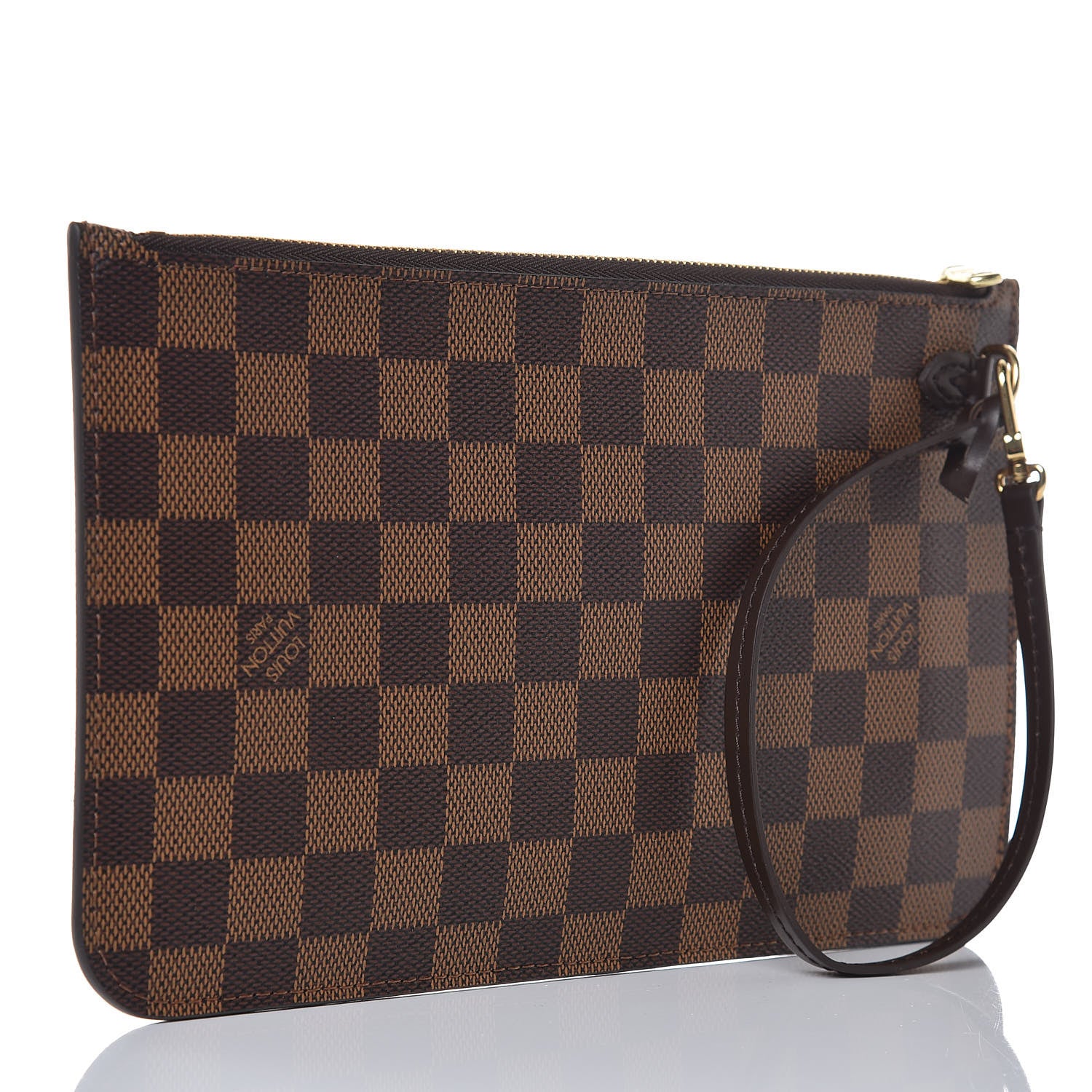 Louis Vuitton Damier Ebene Neverfull MM GM Pochette 3 of 7