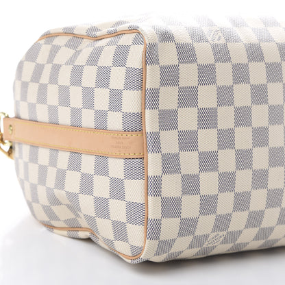 Louis Vuitton Damier Azur Speedy Bandouliere 30 8 of 14