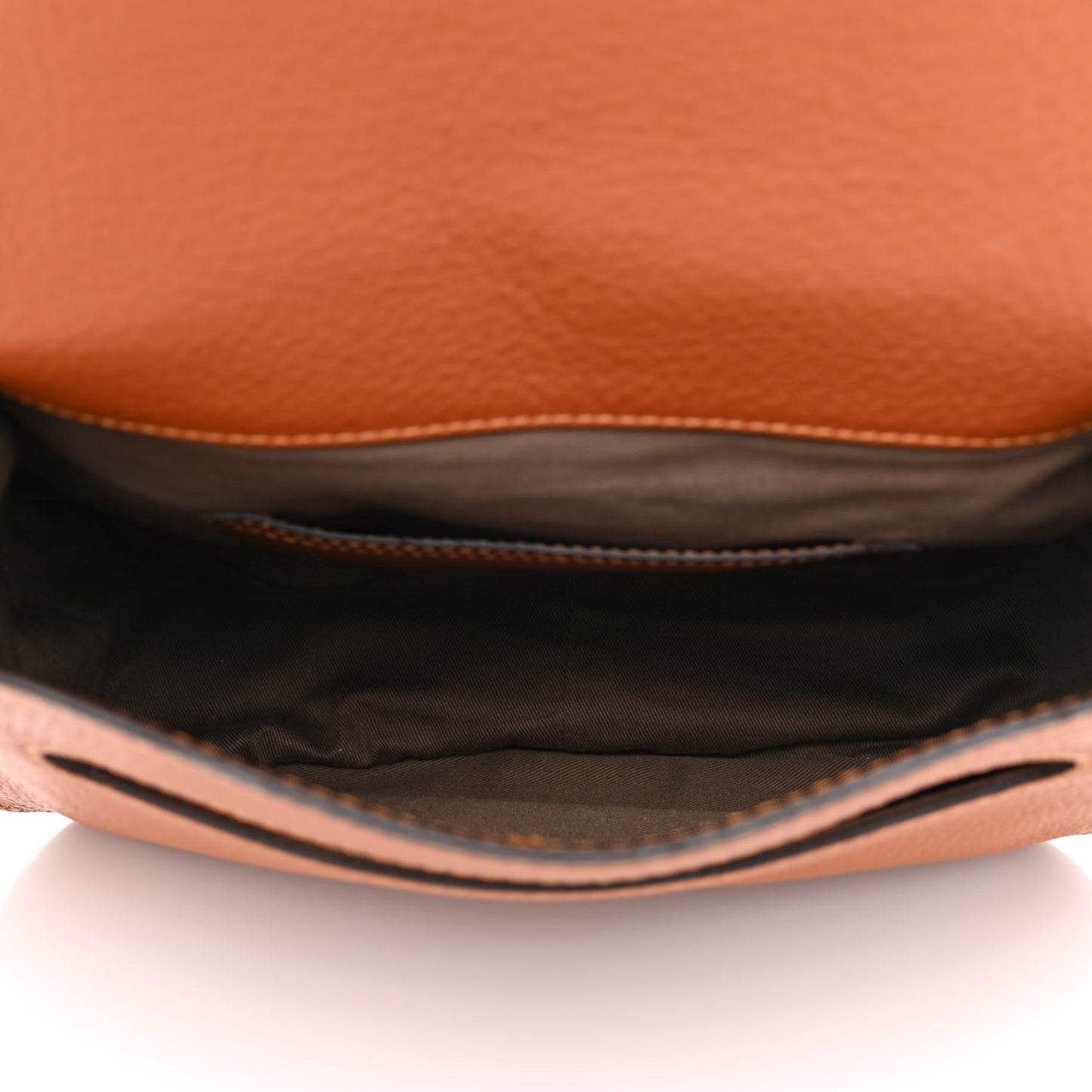 Calfskin Medium Marcie Round Crossbody Bag Tan