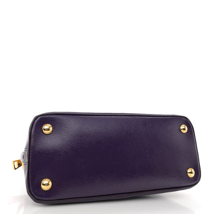 Prada Saffiano Vernice Small Promenade Tote Viola 4 of 12