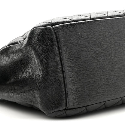 Chanel Caviar Quilted Grand Shopping Tote GST Black 8 of 9