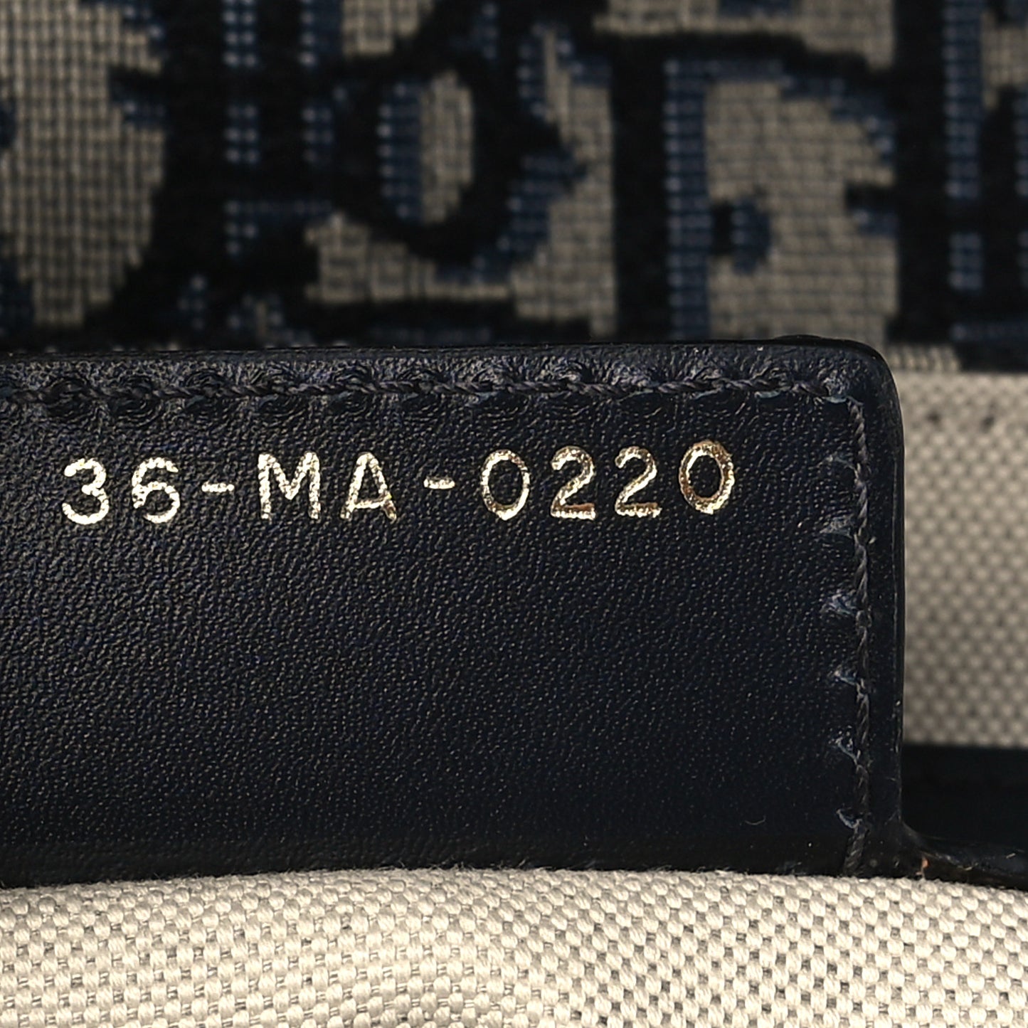 Oblique Saddle Bag Blue