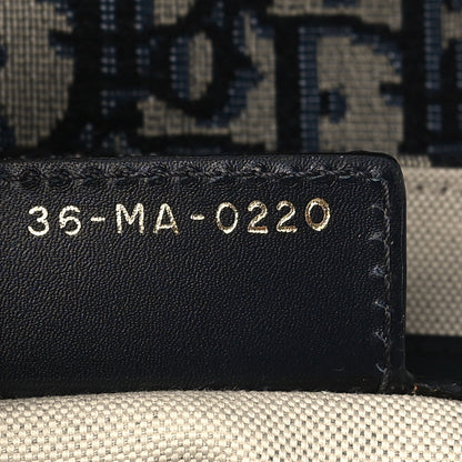 Christian Dior Oblique Saddle Bag Blue 7 of 10