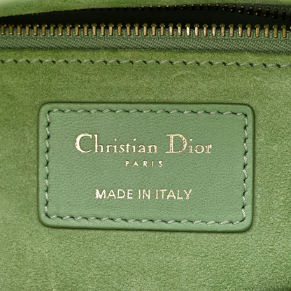 Christian Dior Lambskin Cannage Small My ABCDior Lady Dior Green 6 of 11