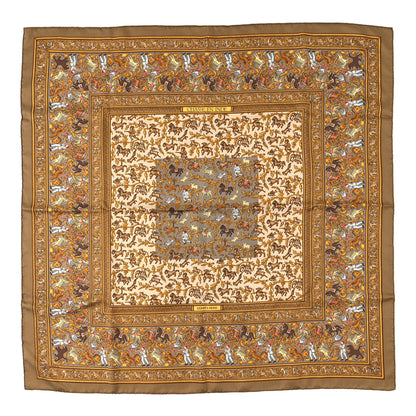 Hermes Silk Chasse en Inde Scarf 90 1 of 3