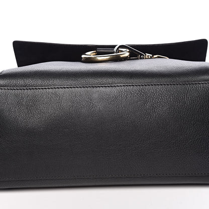 Chloe Calfskin Medium Faye Day Shoulder Bag Black 12 of 13