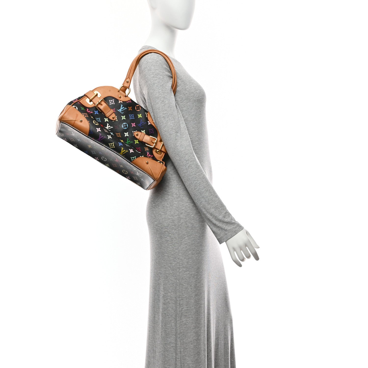 Louis Vuitton Monogram Multicolor Claudia Black 2 of 16