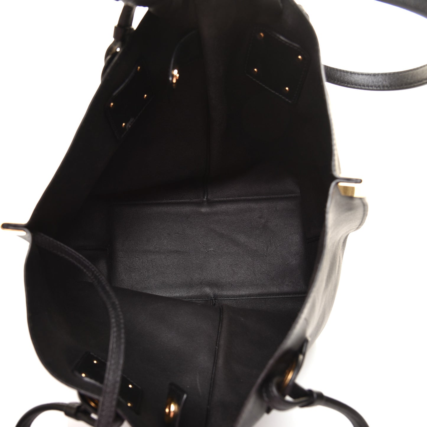 Smooth Calfskin Medium Vick Tote Black