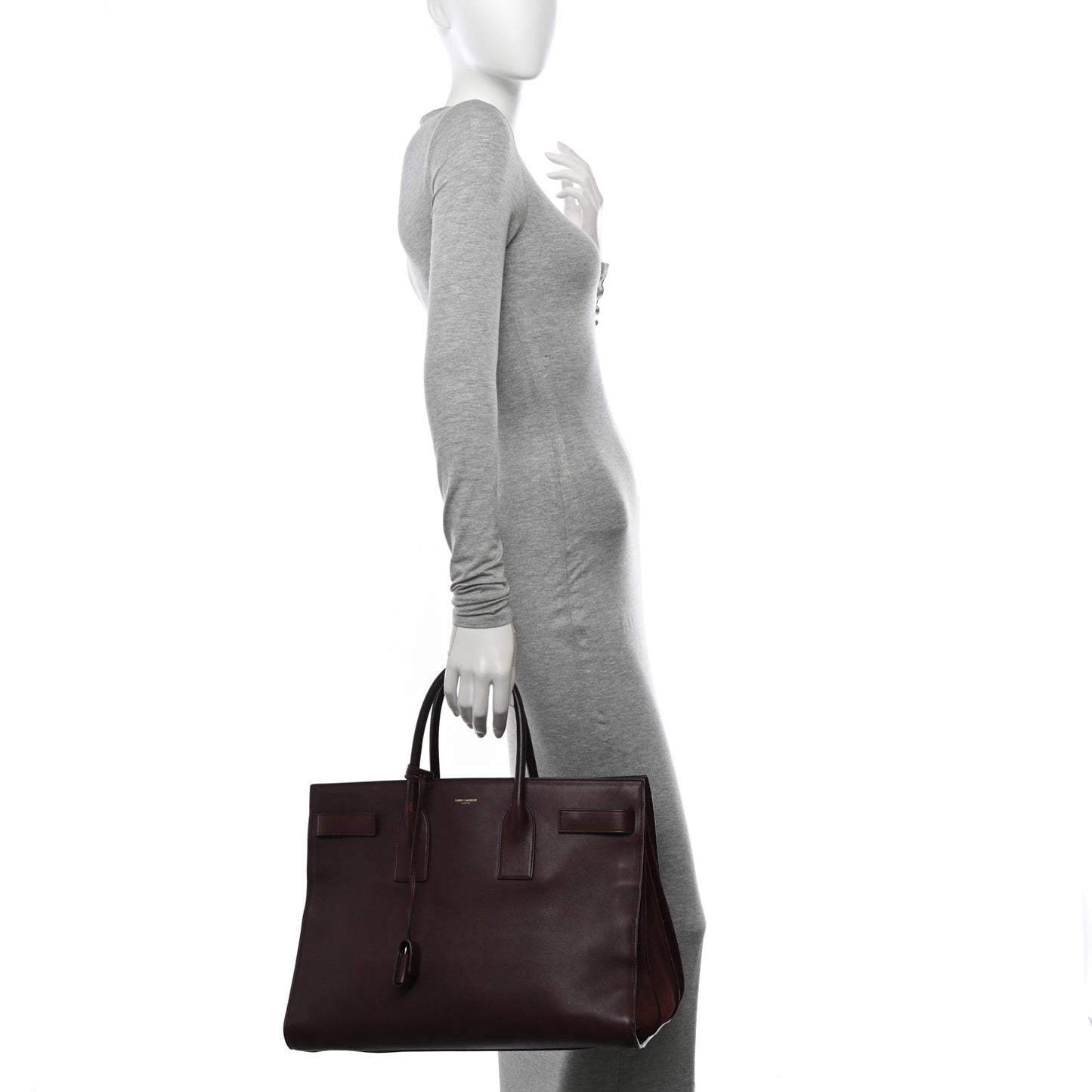 Calfskin Large Sac de Jour Carryall Amarena