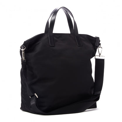 Prada Tessuto Nylon Vela Shopping Tote Black 3 of 9