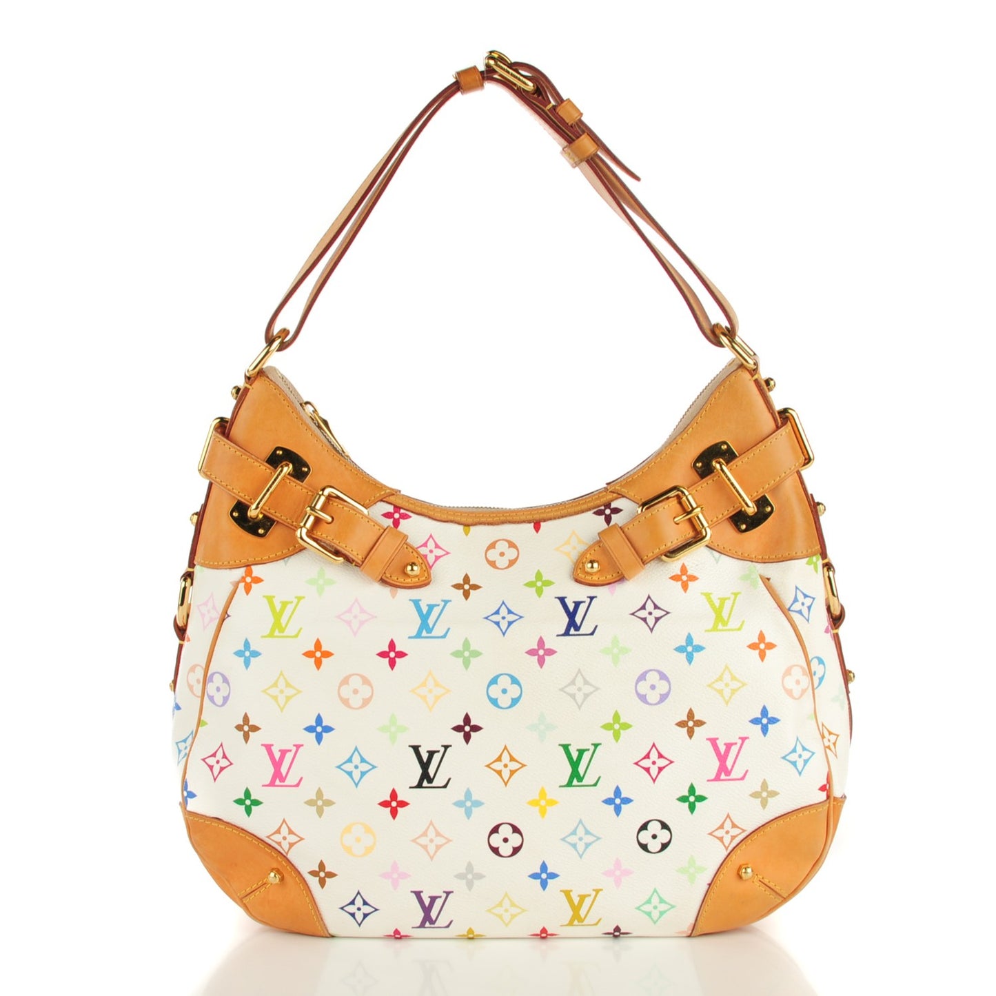 Monogram Multicolor Greta White