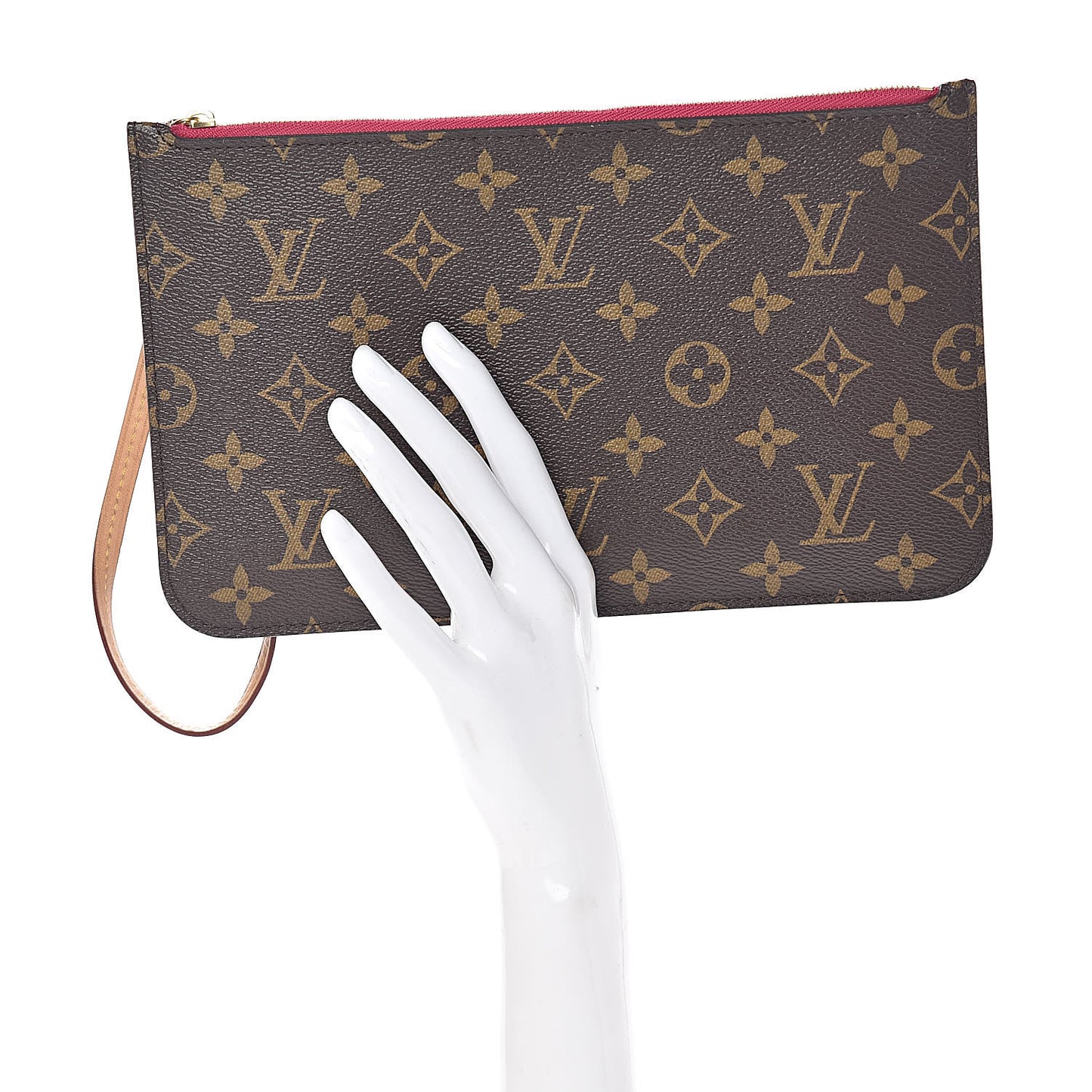 Monogram Neverfull MM GM Pochette Pivoine