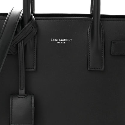 Saint Laurent Calfskin Nano Sac De Jour Black 7 of 9