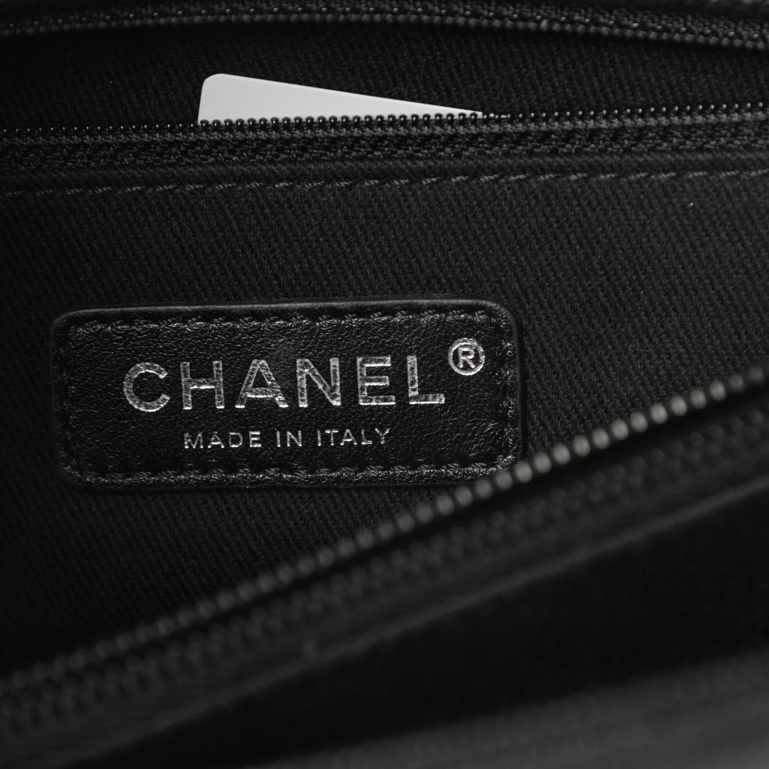 Chanel Caviar Chevron Quilted Small Coco Handle Flap So Black 6 of 11