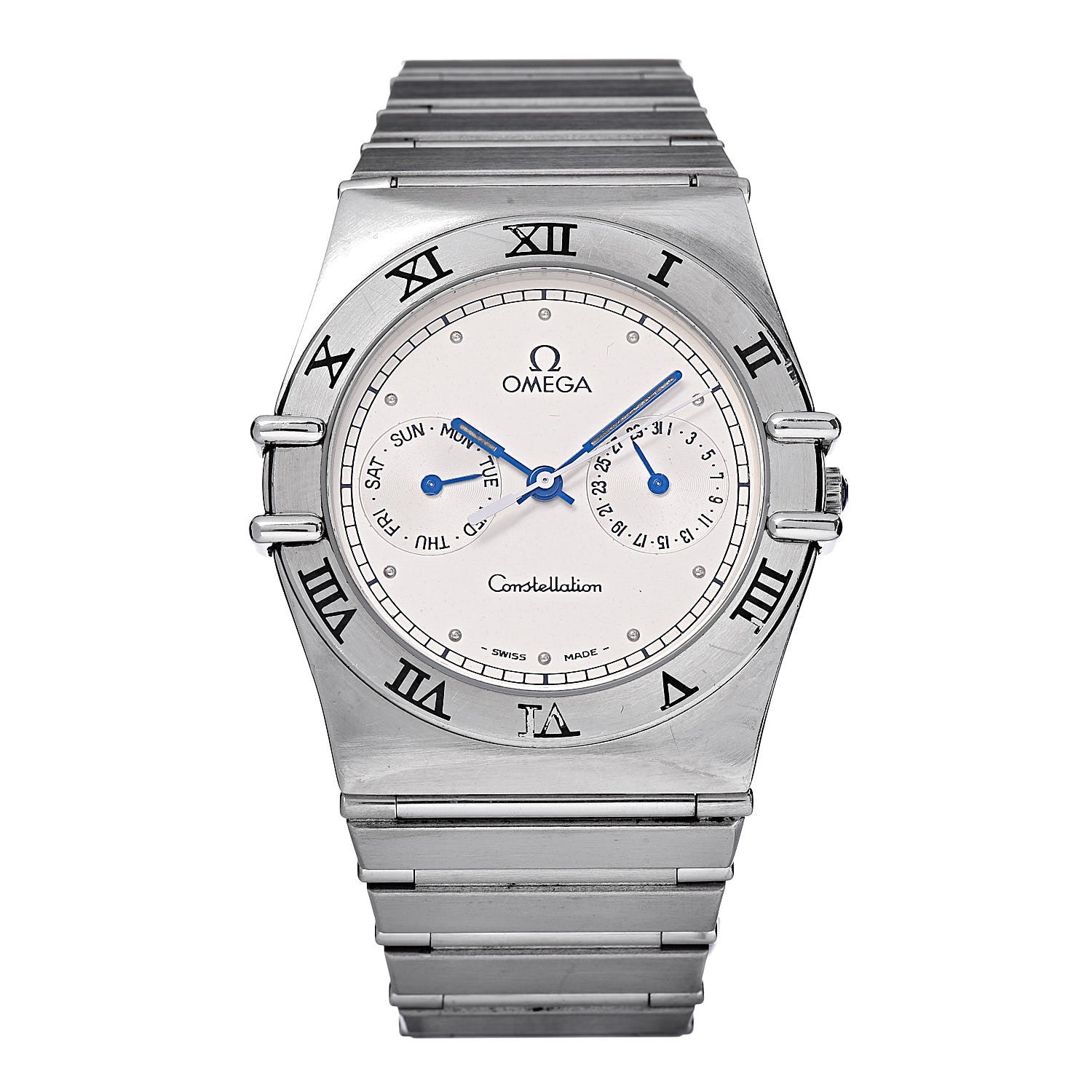 Omega Stainless Steel 33mm Constellation Chrono Quartz Watch 396.1080 1 of 6