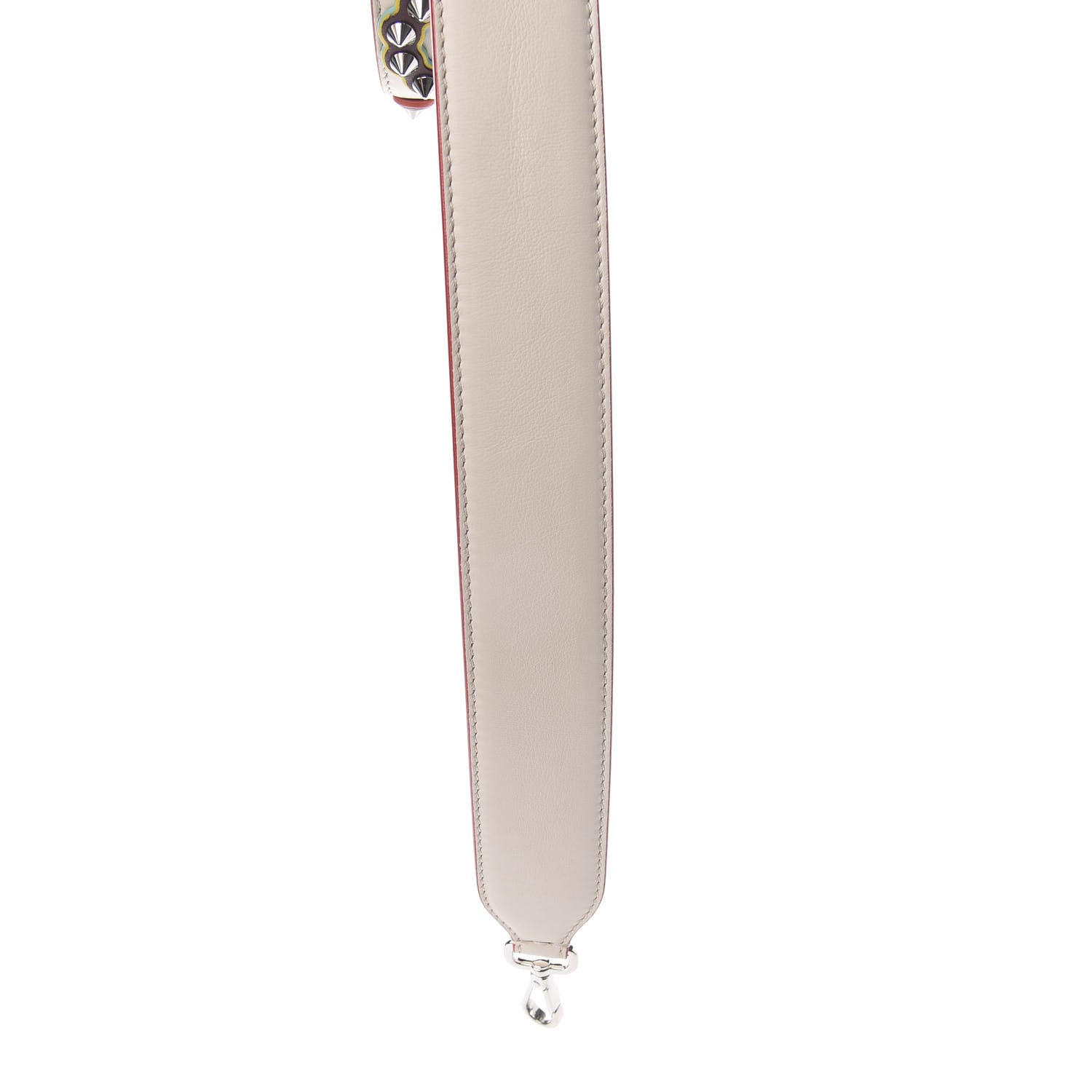 Fendi Vitello Dolce Fun Fair Metal Studded Strap You Camelia Multicolor 6 of 9