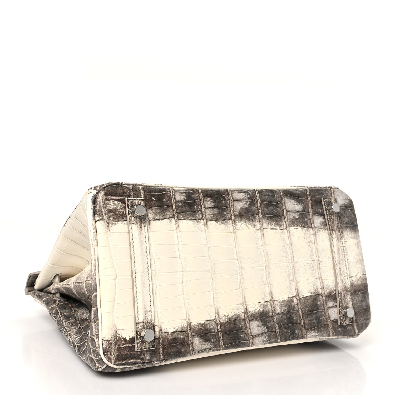 Hermes Matte Niloticus Crocodile Himalaya Birkin 30 Blanc 4 of 11