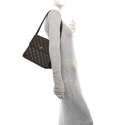 Chanel Caviar Quilted Medium Kelly Flap Brown 2 of 13