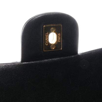 Chanel Lambskin Medium Double Flap Black 8 of 9