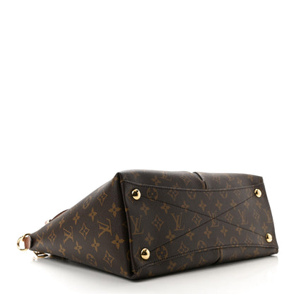 Louis Vuitton Monogram V Tote MM Black 4 of 9