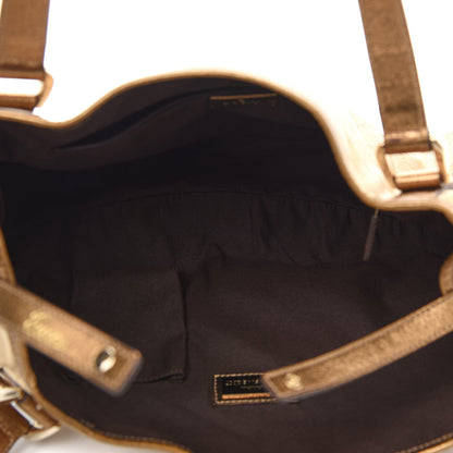 Gucci Monogram Medium Abbey Shoulder Bag Bronze 4 of 10