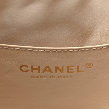 Chanel Caviar Quilted Small Chanel 25 Handbag Beige 5 of 10