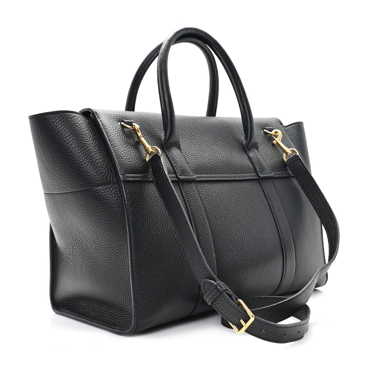 Mulberry Classic Grain Medium New Bayswater Black 3 of 9