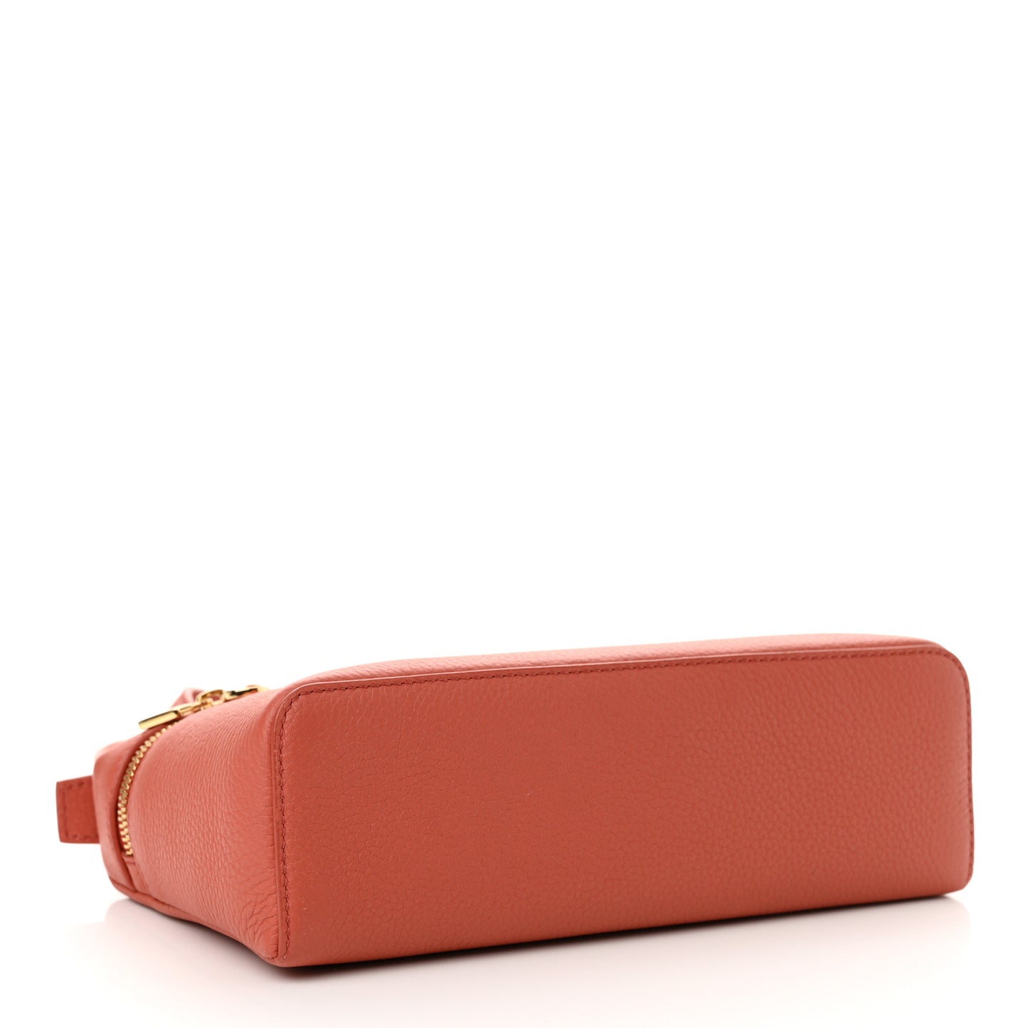 Grained Calfskin L19 Extra Pocket Pouch Coral Fiction