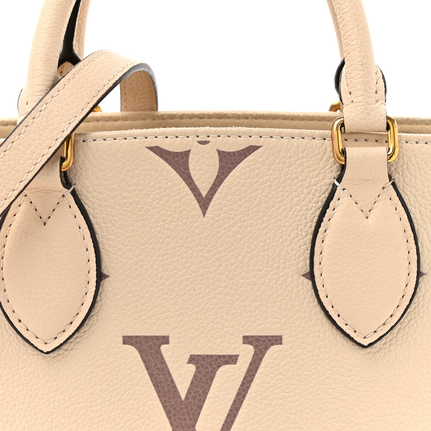 Louis Vuitton Empreinte Monogram Giant Onthego PM Creme Bois De Rose 7 of 13