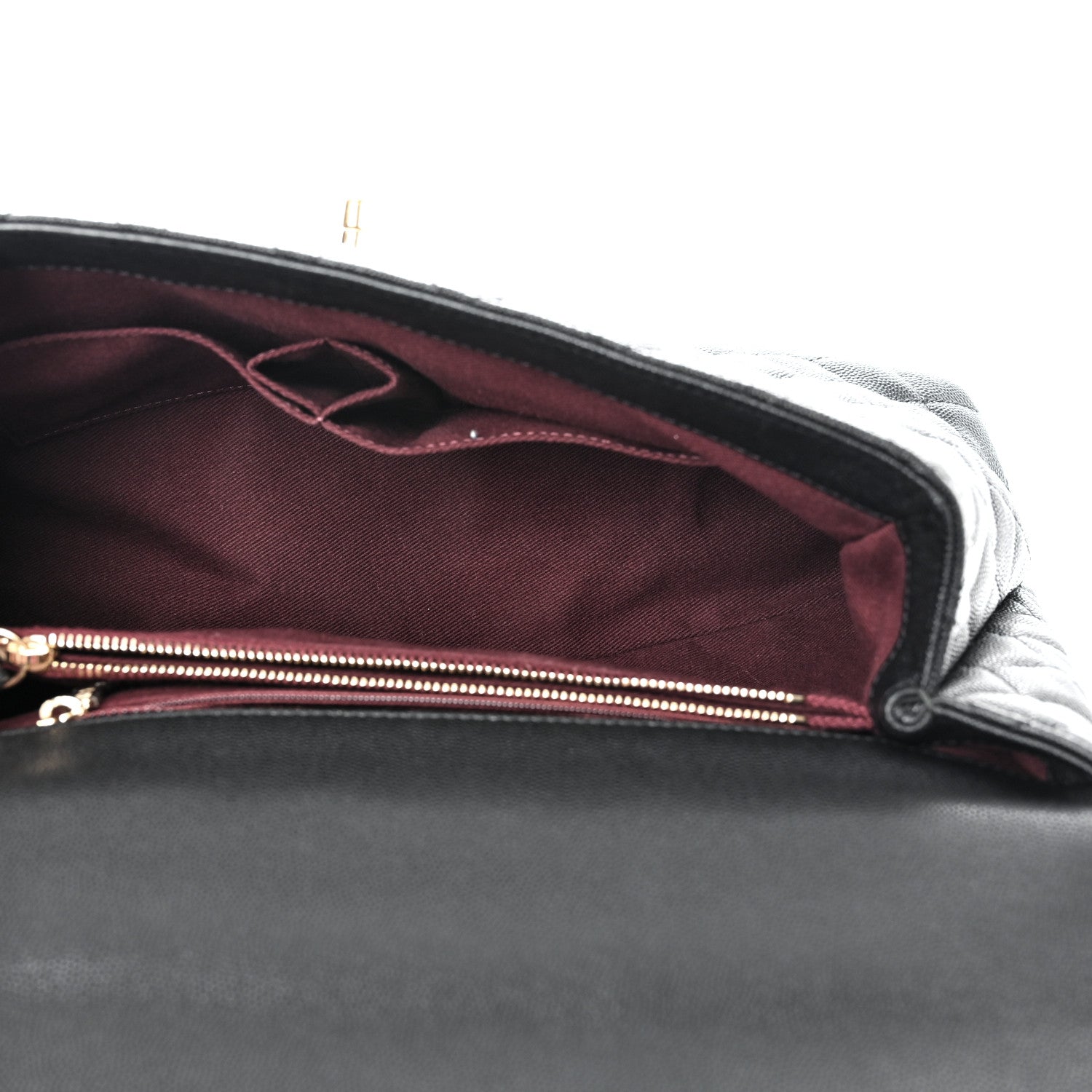 Chanel Caviar Quilted Medium Coco Handle Flap Black 5 of 11