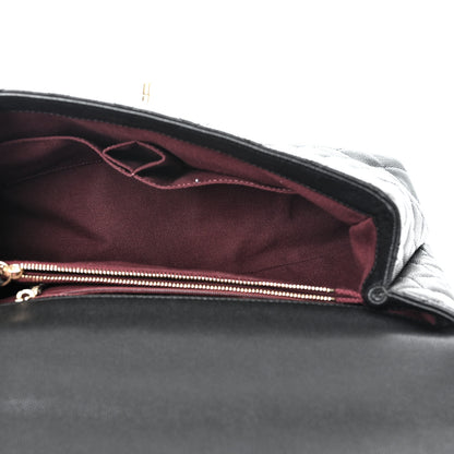 Chanel Caviar Quilted Medium Coco Handle Flap Black 5 of 11