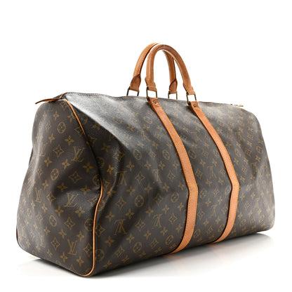 Louis Vuitton Monogram Keepall Bandouliere 55 2 of 15
