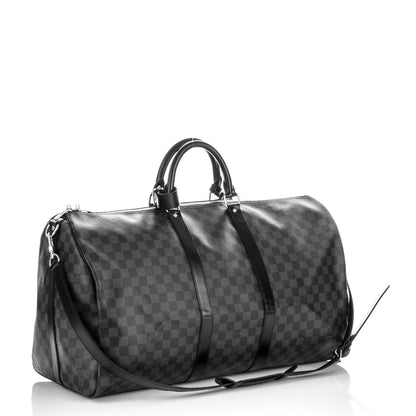 Louis Vuitton Damier Graphite Keepall Bandouliere 55 3 of 7