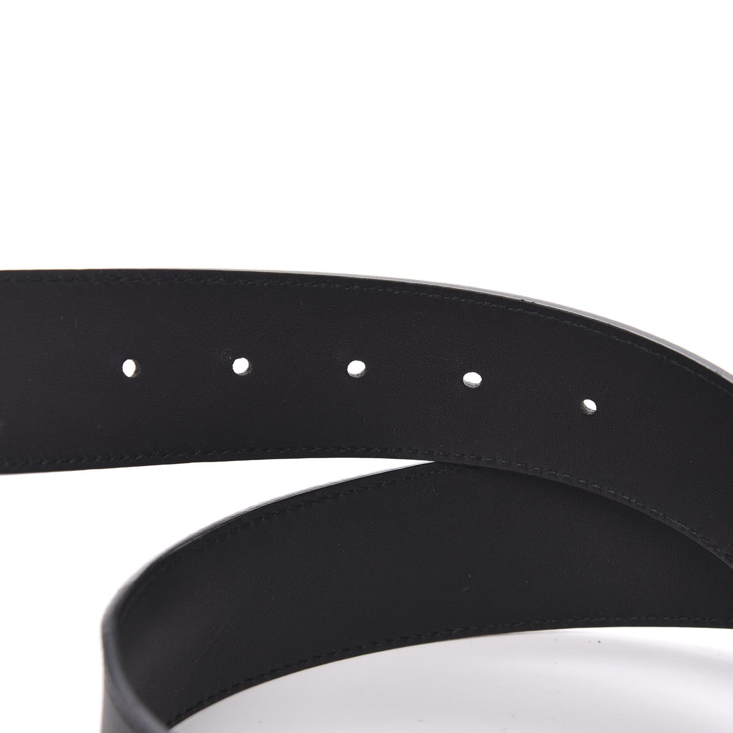 Gucci Calfskin Double G 40mm Belt 80 32 Black 3 of 5