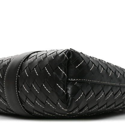 Bottega Veneta Nappa Intrecciato Medium Briefcase Black 11 of 11