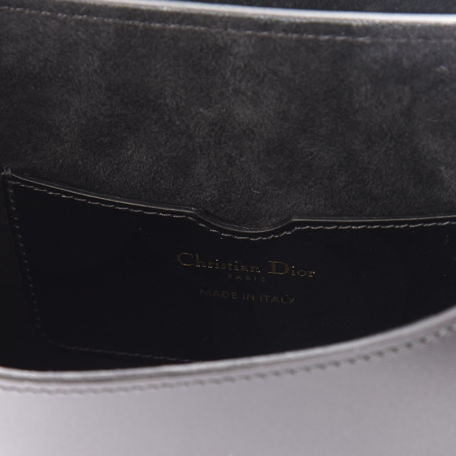 Christian Dior Box Calfskin Medium Bobby Flap Black 7 of 9