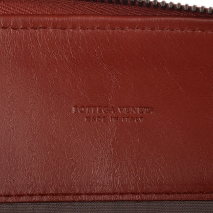 Bottega Veneta Intrecciato VN Portfolio Case Burnt Red 8 of 8