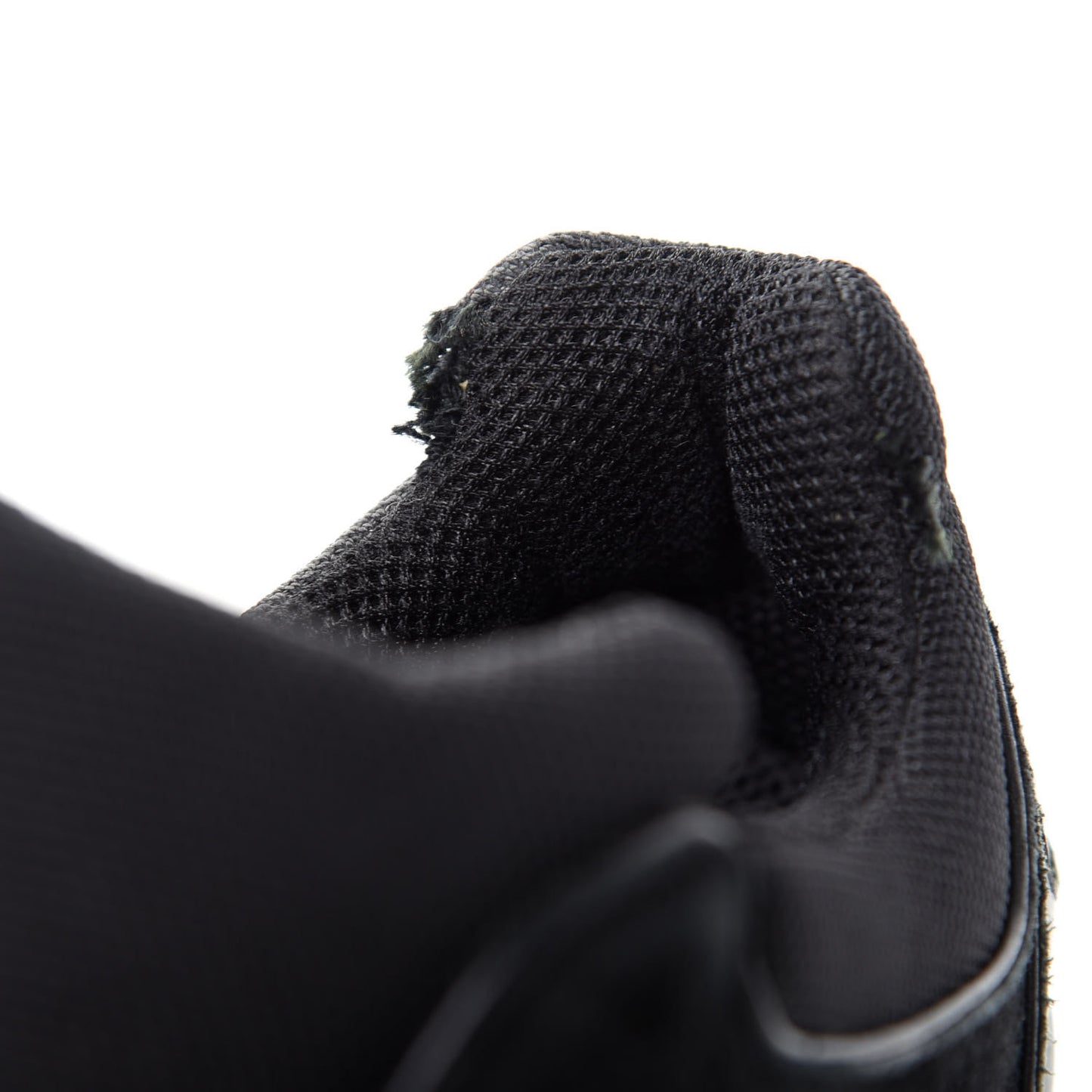 Toile Suede Calfskin CC Sneakers 35.5 Black
