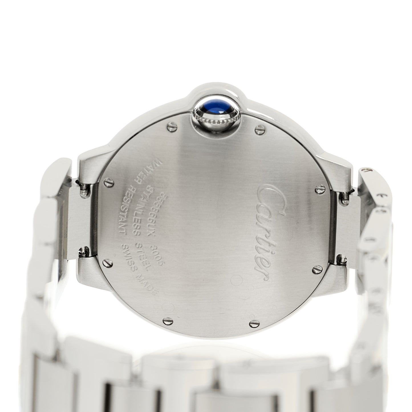 Stainless Steel 36mm Ballon Bleu De Cartier Quartz Watch
