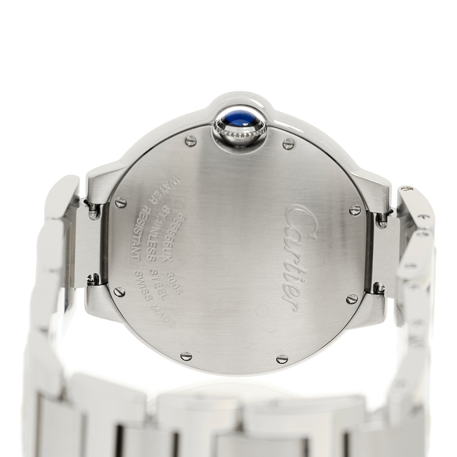 Cartier Stainless Steel 36mm Ballon Bleu De Cartier Quartz Watch 7 of 8