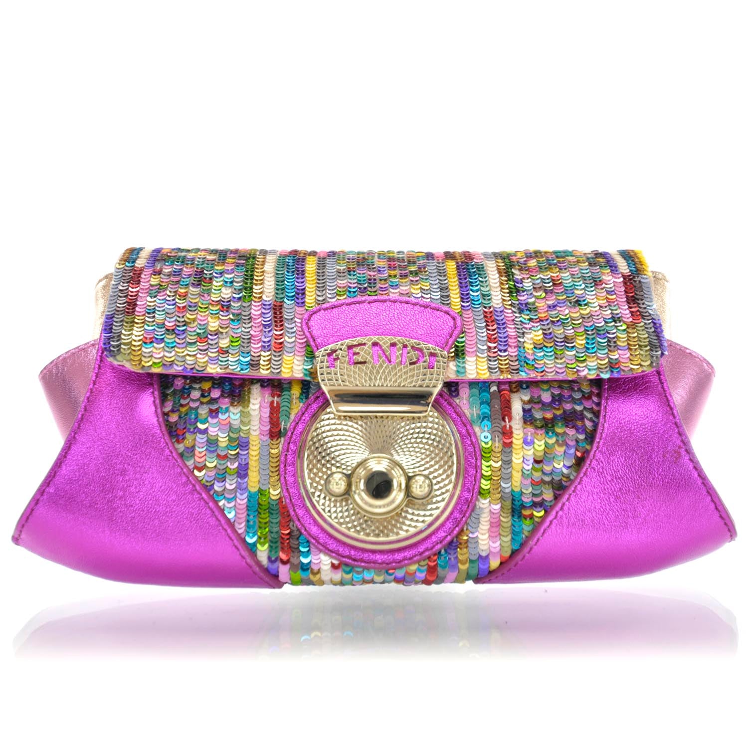 Fendi Sequin Compilation Clutch 1 of 11
