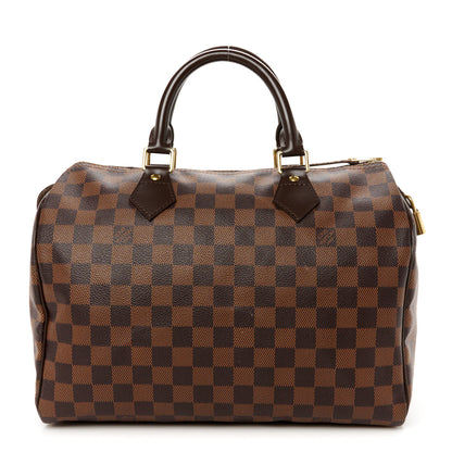 Louis Vuitton Damier Ebene Speedy 30 1 of 12