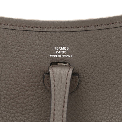 Hermes Taurillon Clemence Evelyne TPM Etain 6 of 11
