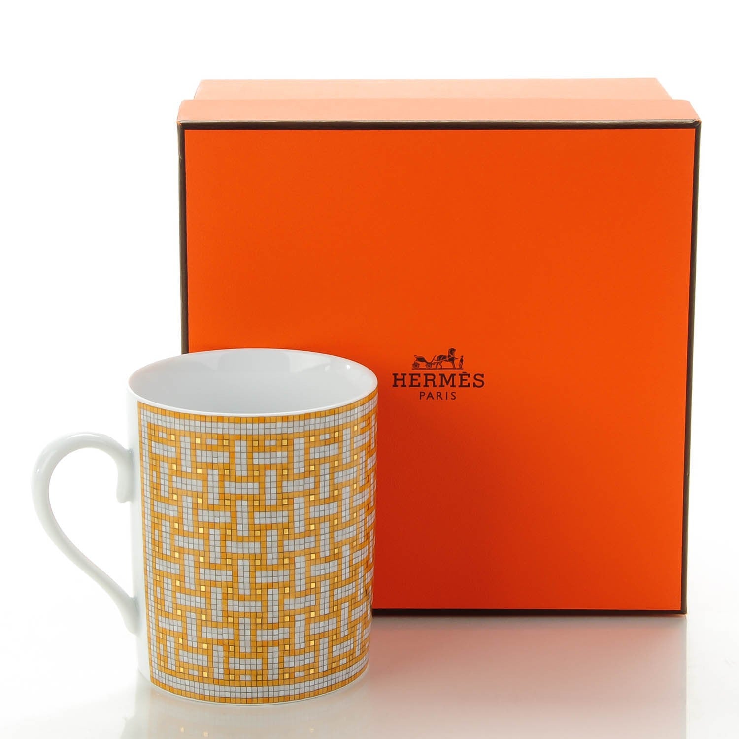 Hermes Porcelain Mosaique au 24 Mug 6 of 6
