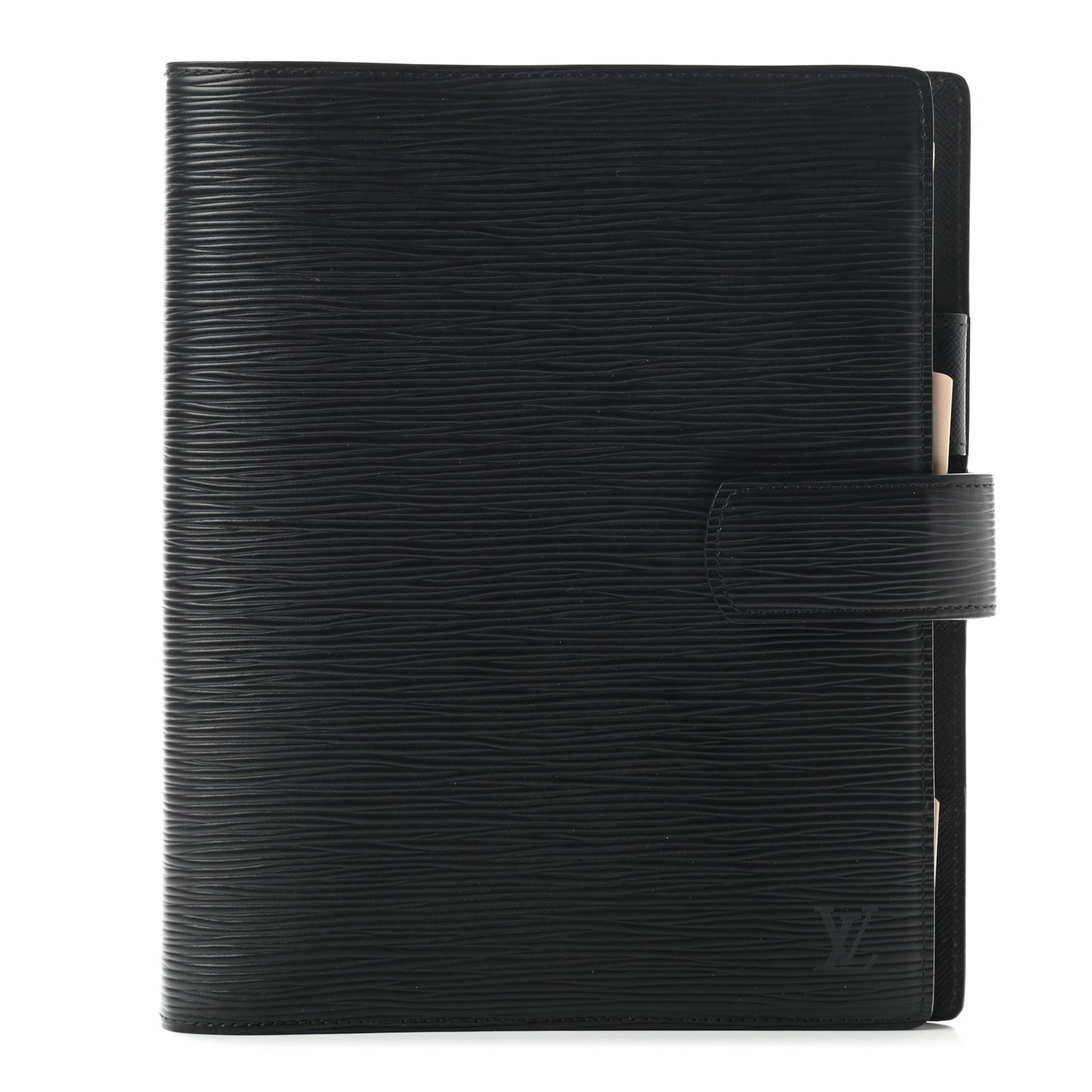 Epi Large Ring Agenda Cover Black