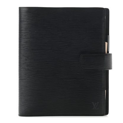 Louis Vuitton Epi Large Ring Agenda Cover Black 1 of 7