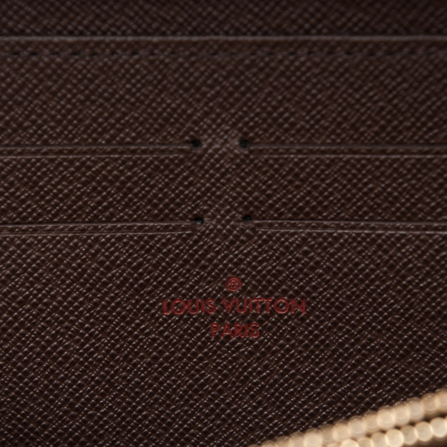 Louis Vuitton Damier Ebene Zippy Wallet 6 of 7